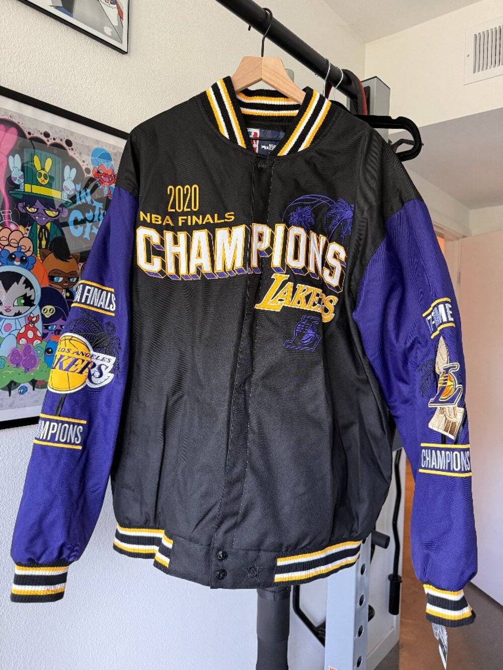 Lakers 2020 NBA Finals Champions Jacket 3XL Brand New